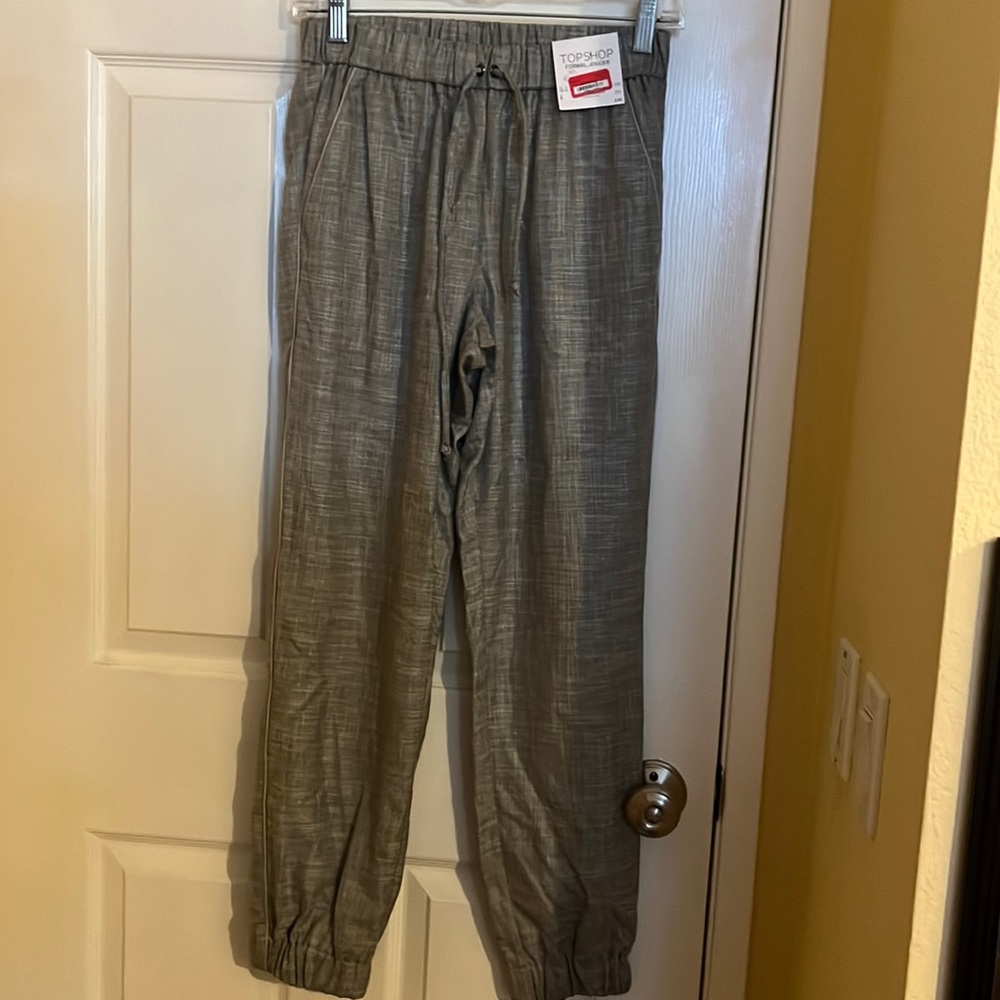 Topshop gray formal jogger - Picture 2 of 5